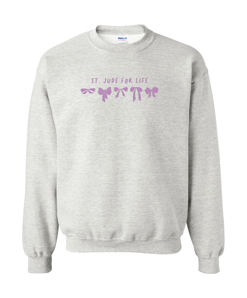 Primary image St. Jude Embroidered Bows Sweatshirt
